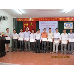 Nguyễn Công Dân - UV thường vụ hội phát chứng chỉ cho học viên