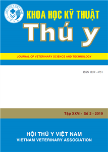 Tạp chí Khoa học kỹ thuật Thú y XXVI số 2 - 2019